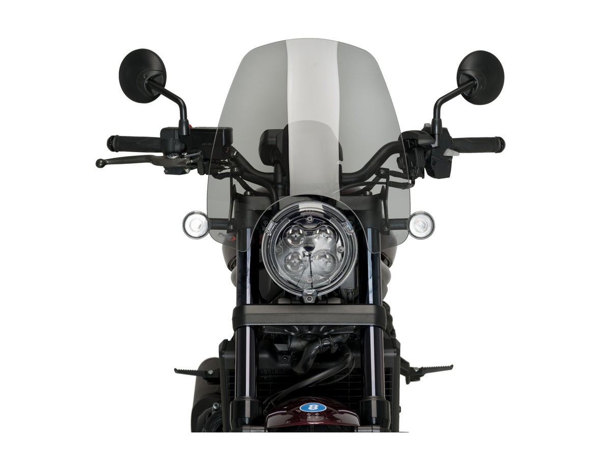 Puig New Generation Touring Screen In Clear for Honda CMX1100 Rebel (21-25)
