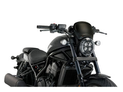 Puig Retro Fly Screen In Matt Black for Honda CMX1100 Rebel (21-25)