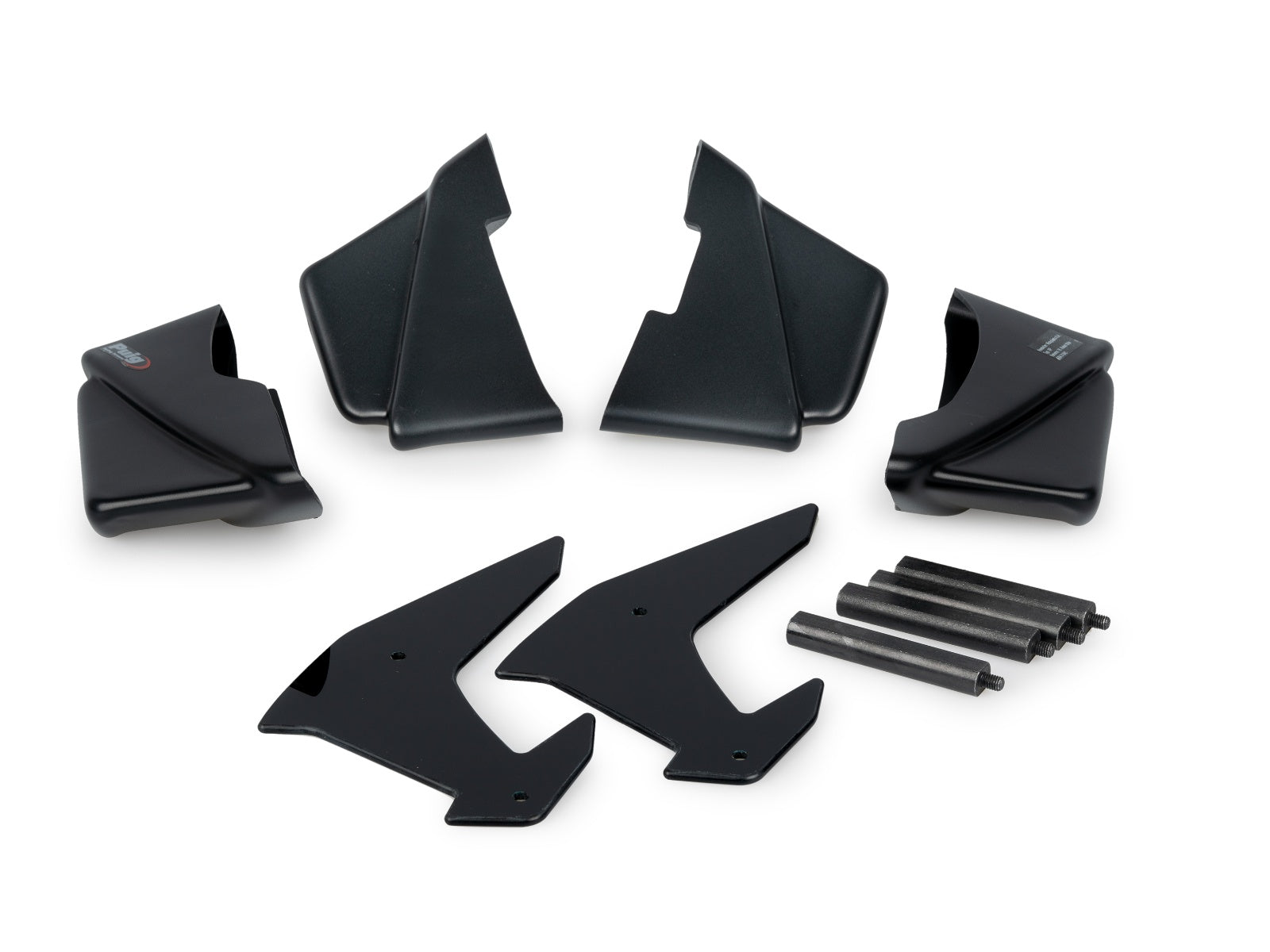 Puig GP Front Downforce Spoilers for Kawasaki Z1000 H2 SE (21-26)
