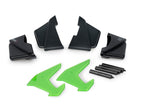 Puig GP Front Downforce Spoilers for Kawasaki Z1000 H2 SE (21-26)