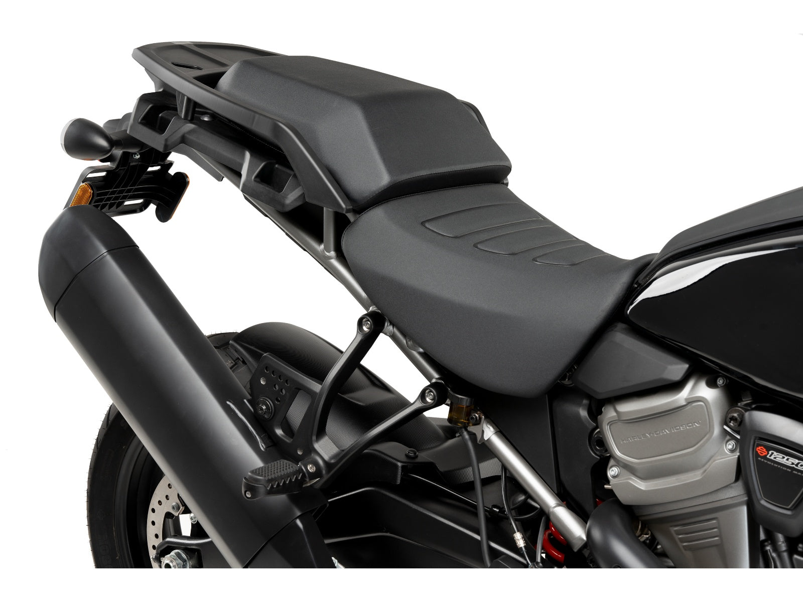 Puig Hugger In Matt Black for Harley Davidson Pan America 1250 Special (21-24)