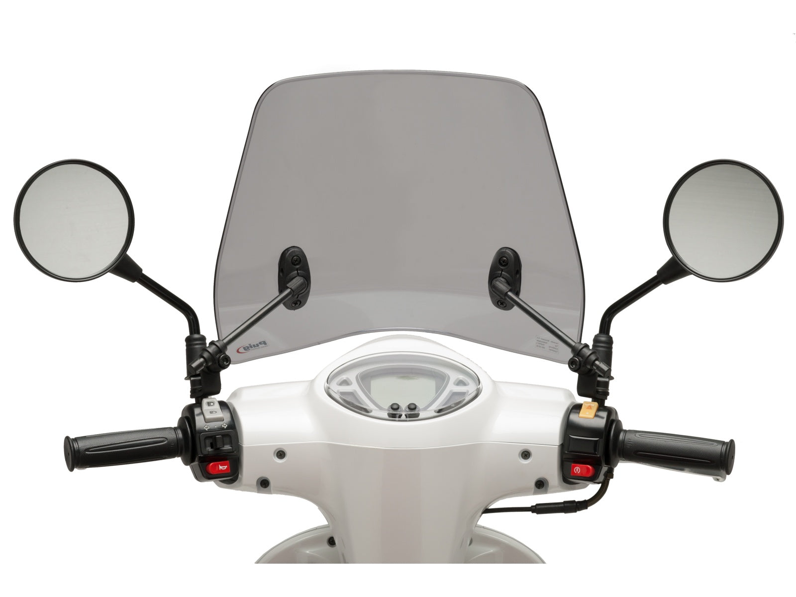 Puig Traffic Screen In Clear for Sym Fiddle 50 (21-25)
