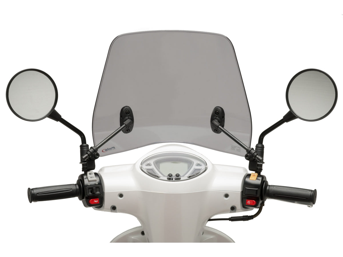 Puig Traffic Screen In Clear for Sym Fiddle 125 (21-25)