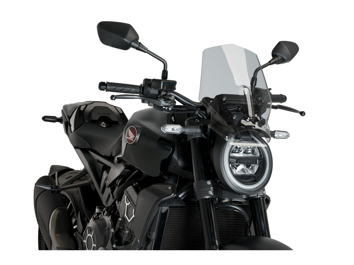 Puig New Generation Sport Screen In Clear for Honda CBR1000 R Black Edition (21-25)