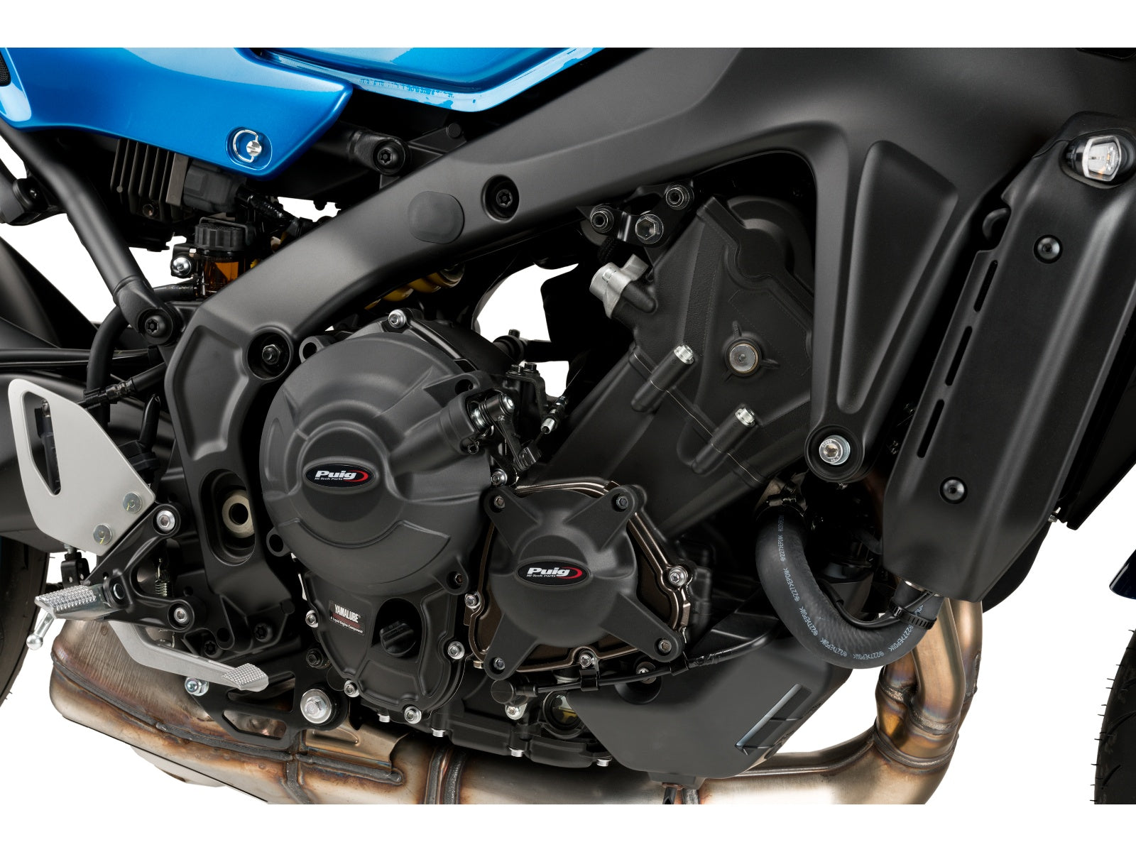 Puig Engine Cover In Black for Yamaha MT-09 SP (21-25)