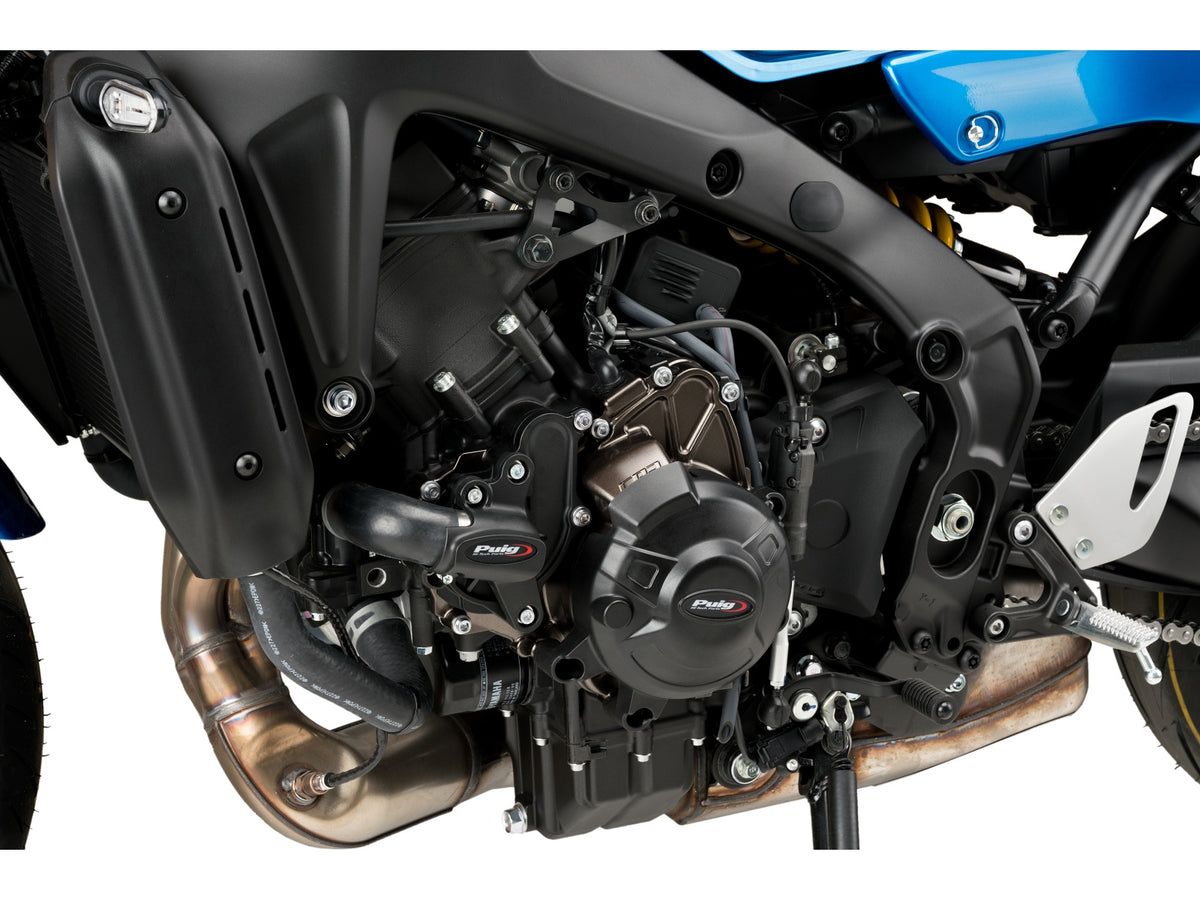 Puig Engine Cover In Black for Yamaha XSR 900 (22-25)