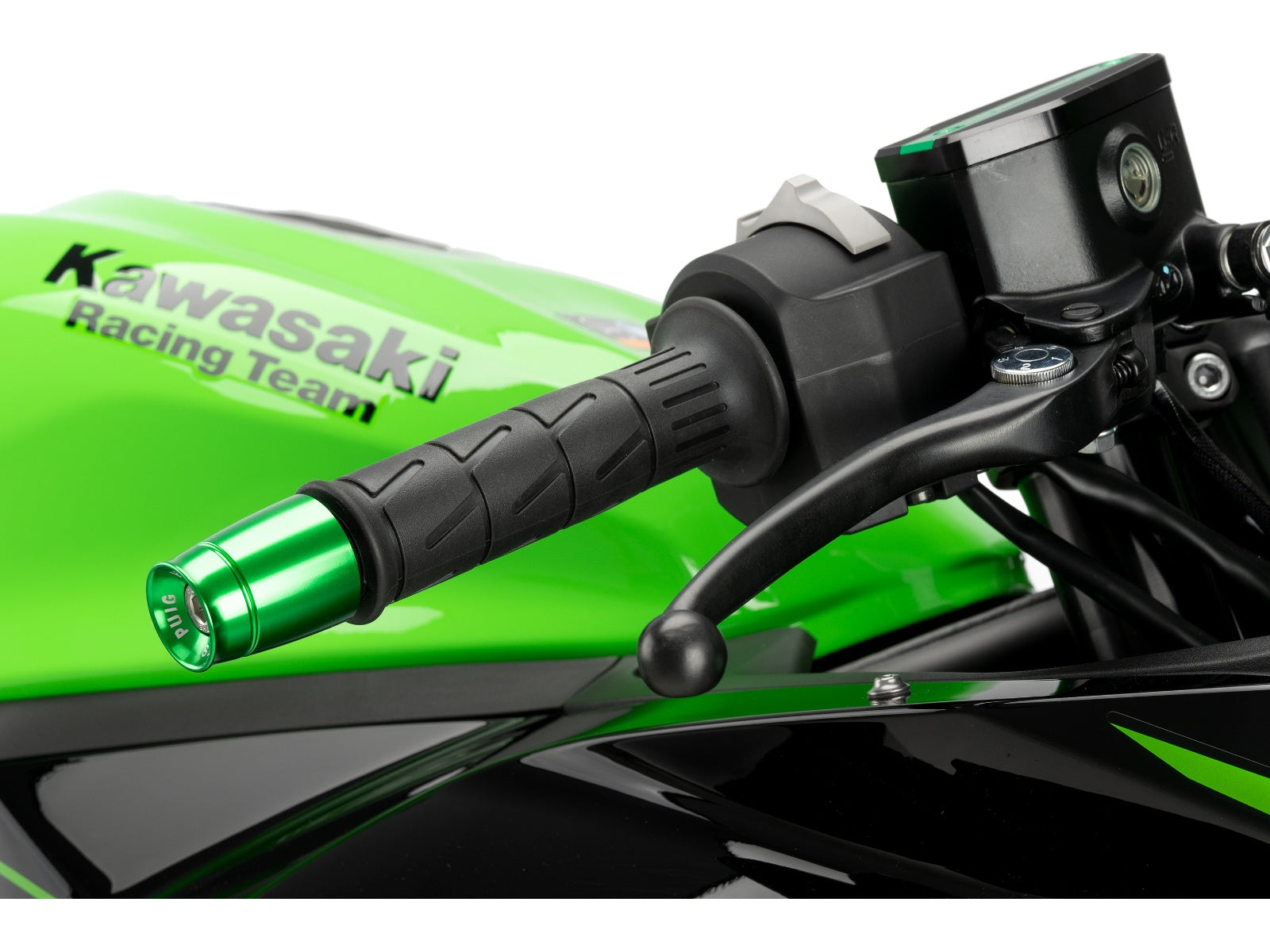 Puig Sport Bar Ends In Black for Kawasaki ZX-4RR (24-25)