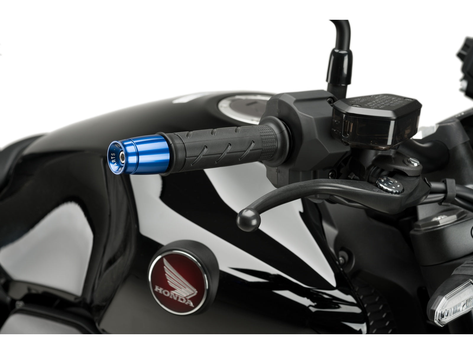 Puig Sport Bar Ends In Black for Honda NC750 S (14-15)