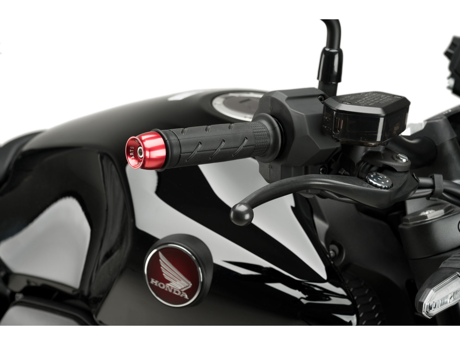 Puig Speed Bar Ends In Black for Honda NC750 XD (14-15)