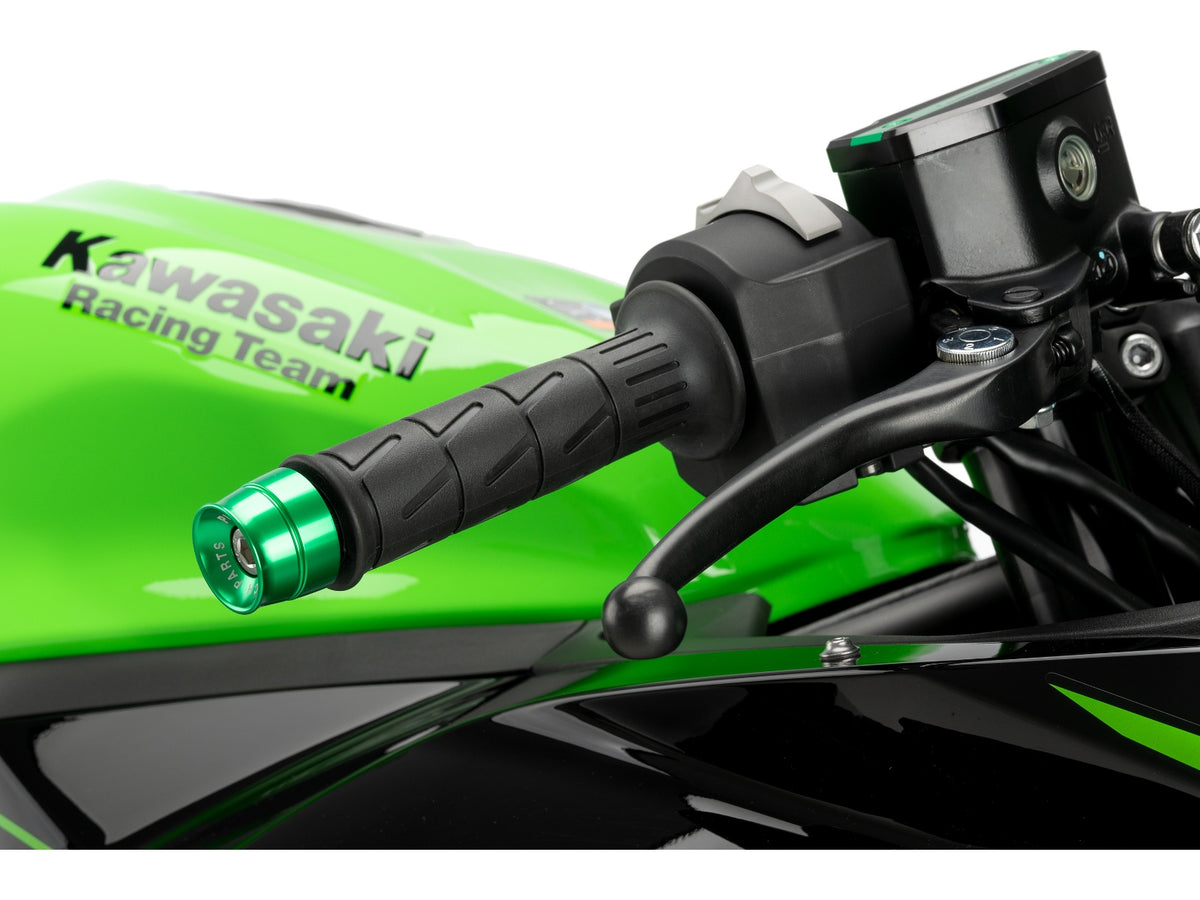 Puig Speed Bar Ends In Black for Kawasaki ZX-4R (24-25)