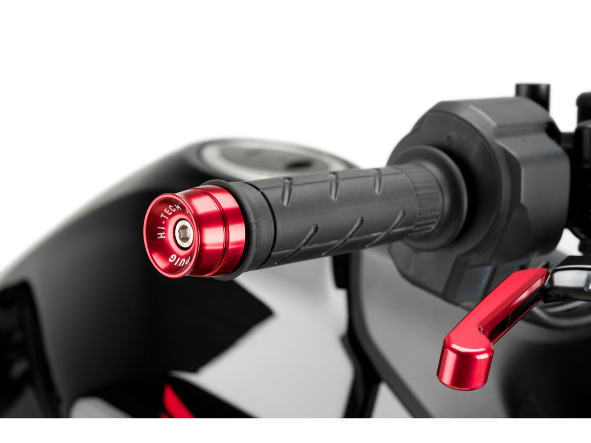 Puig Speed Bar Ends In Black for Honda CB750 Hornet (23-25)
