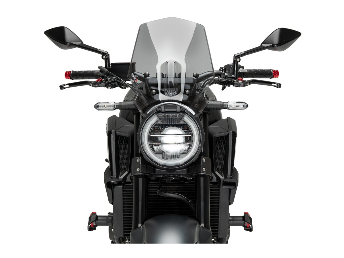 Puig Speed Bar Ends In Black for Honda CB650 R Neo Sports Cafe (19-25)