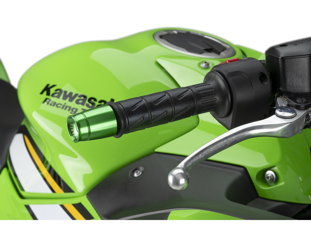 Puig Sport Bar Ends In Black for Kawasaki Ninja 650 (20-25)