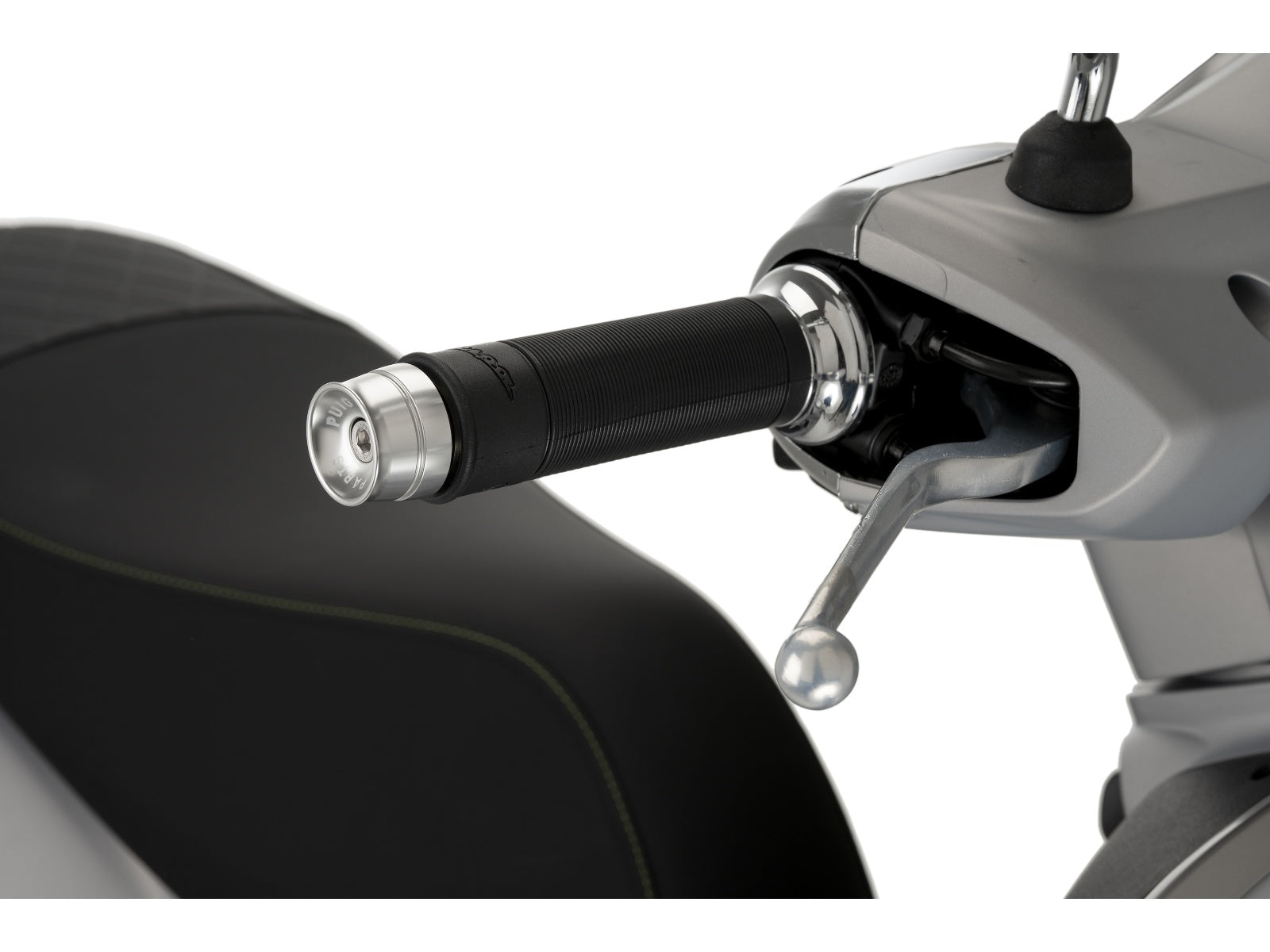 Puig Speed Bar Ends In Black for Piaggio Vespa GTS Super 300 (19-25)