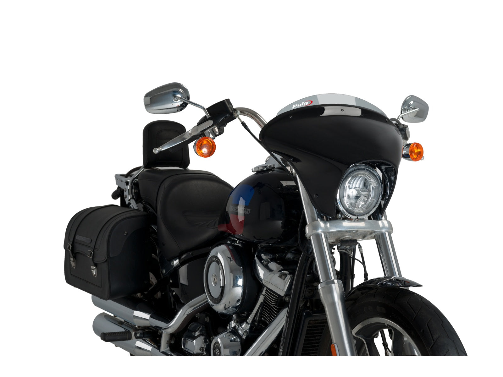 Puig Batwing Sport Screen for Harley Davidson Low Rider (18-20)