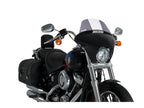 Puig Batwing Touring Screen In Clear for Harley Davidson Softail Low Rider FXLR (18-20)