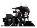 Puig Batwing Touring Screen In Clear for Harley Davidson Sportster Forty Eight XL1200X (15-20)