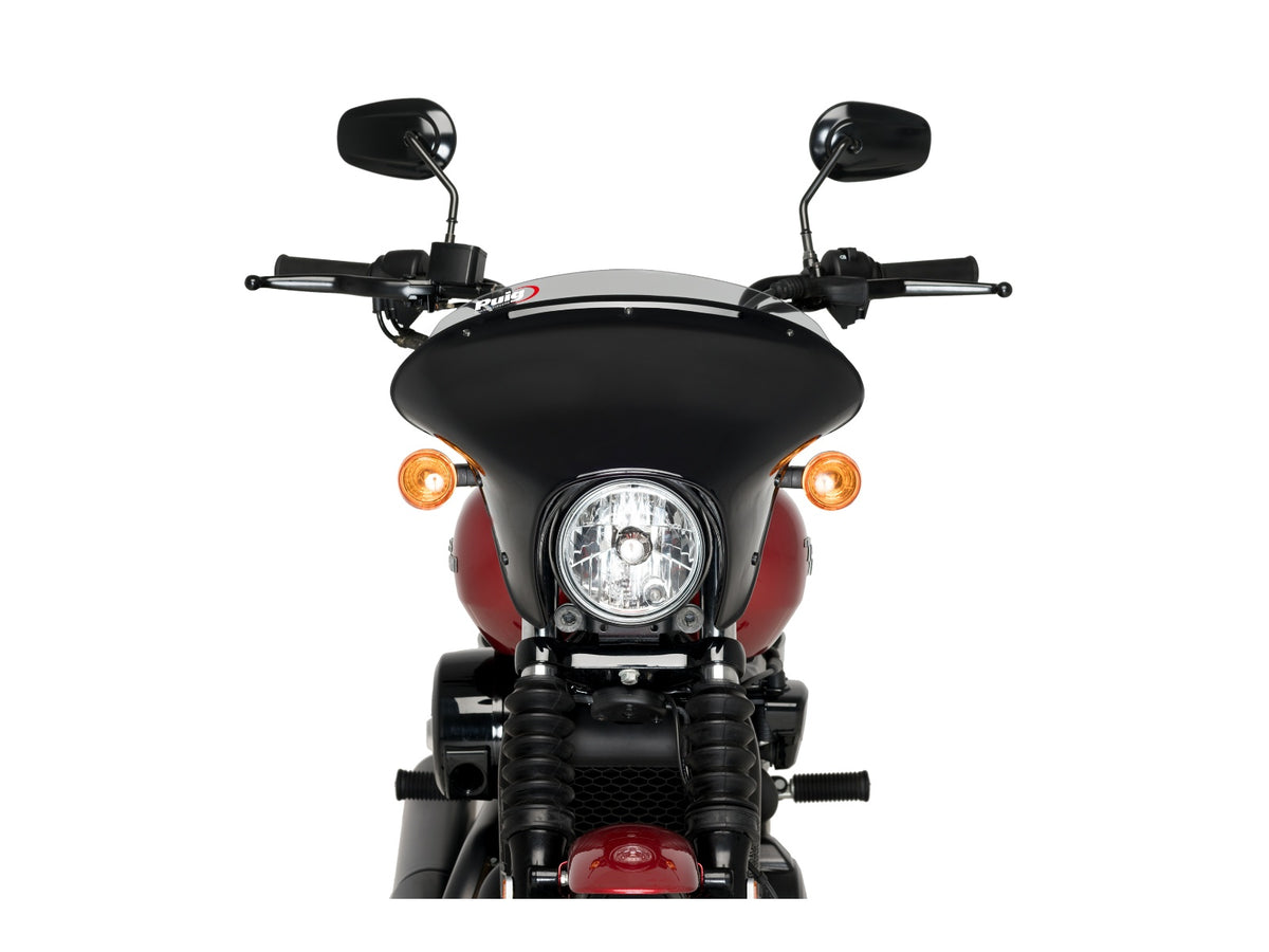 Puig Batwing Sport Screen In Clear for Harley Davidson Street 750 XG750 (15-21)