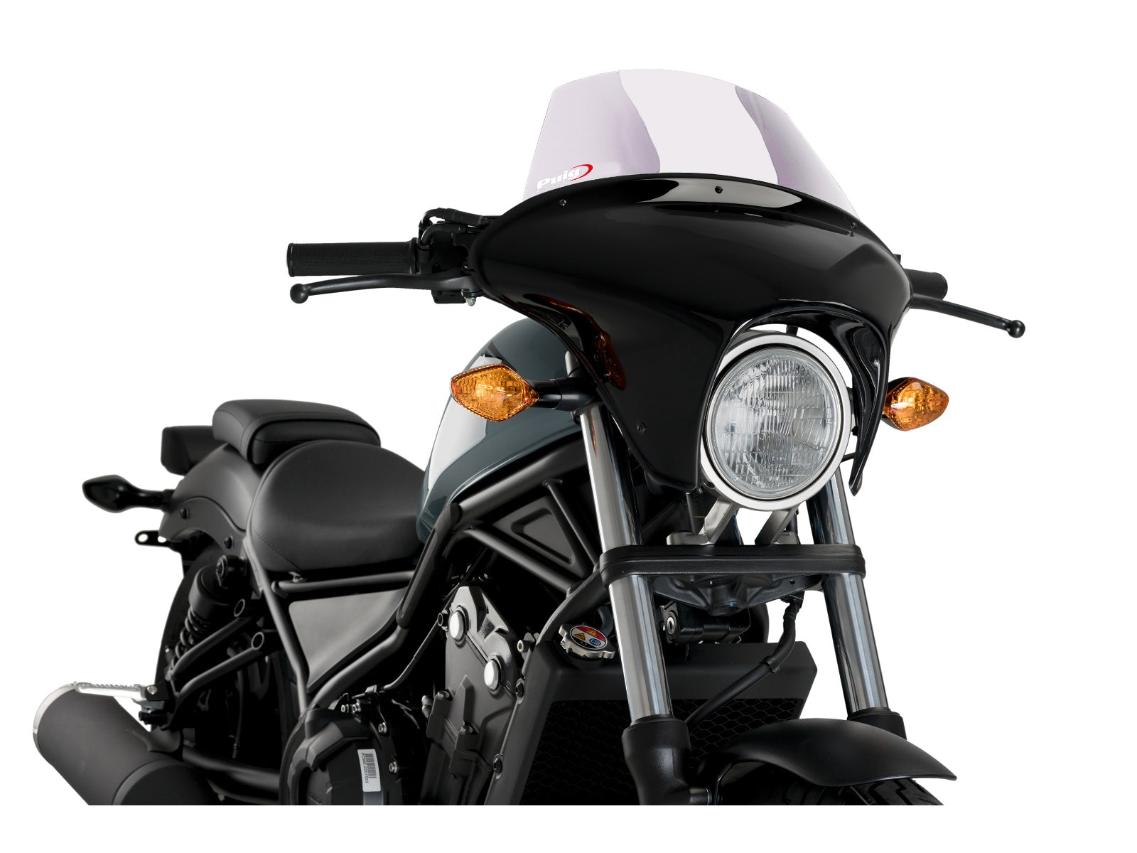 Puig Batwing Touring Screen In Clear for Honda CMX500 Rebel (17-19)