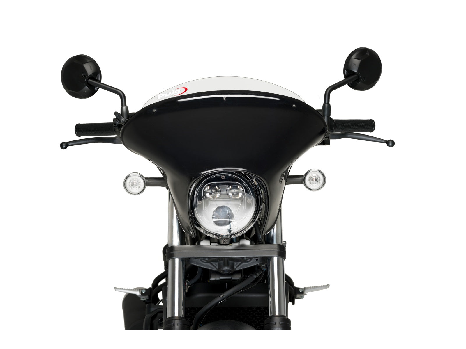 Puig Batwing Sport Screen In Clear for Honda CMX500 Rebel SE (20-25)
