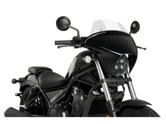 Puig Batwing Touring Screen In Clear for Honda CMX500 Rebel (20-25)
