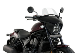 Puig Batwing Touring Screen In Clear for Honda CMX1100 Rebel (21-25)