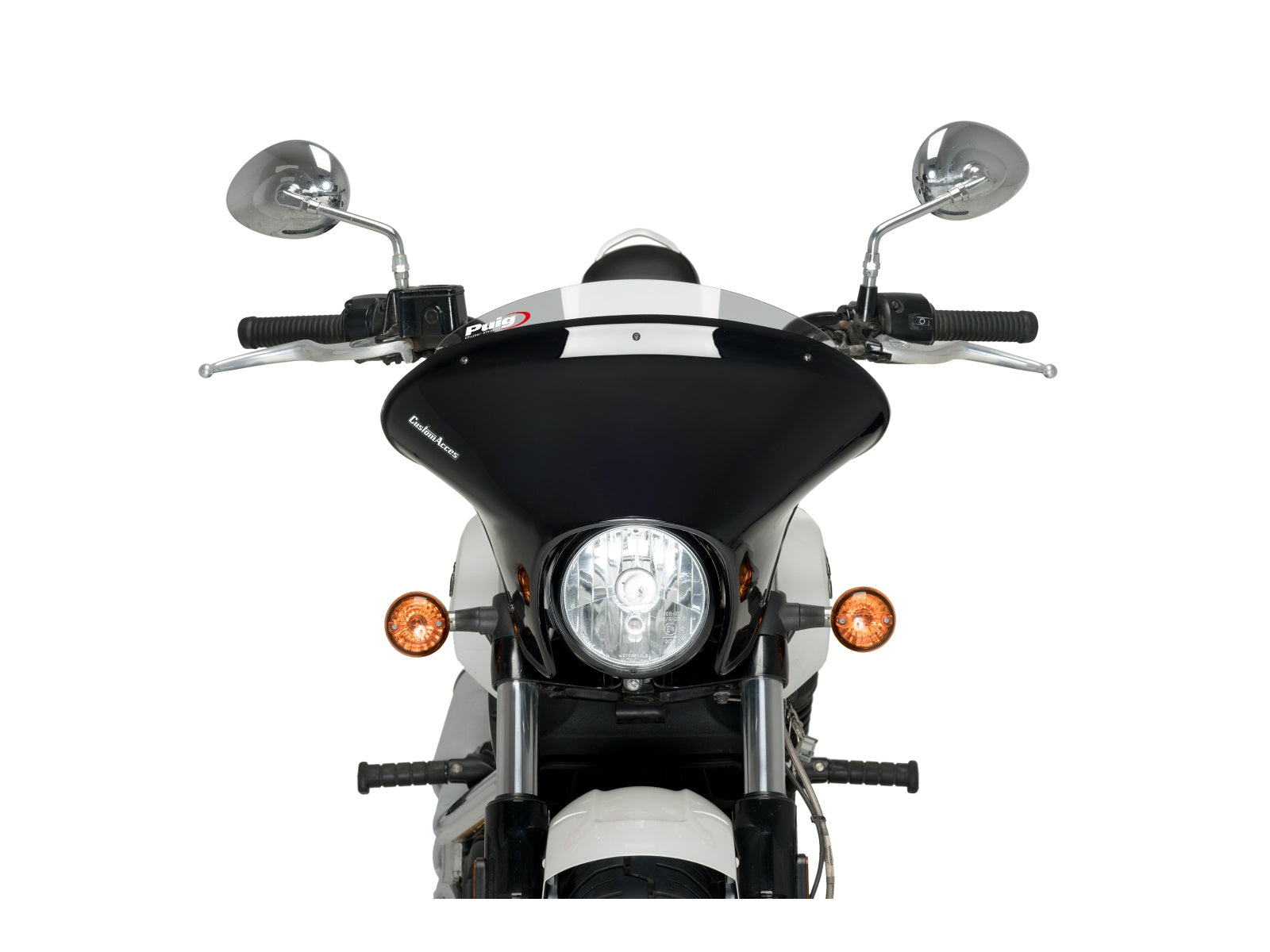 Puig Batwing Sport Screen In Clear for Indian Scout (15-25)