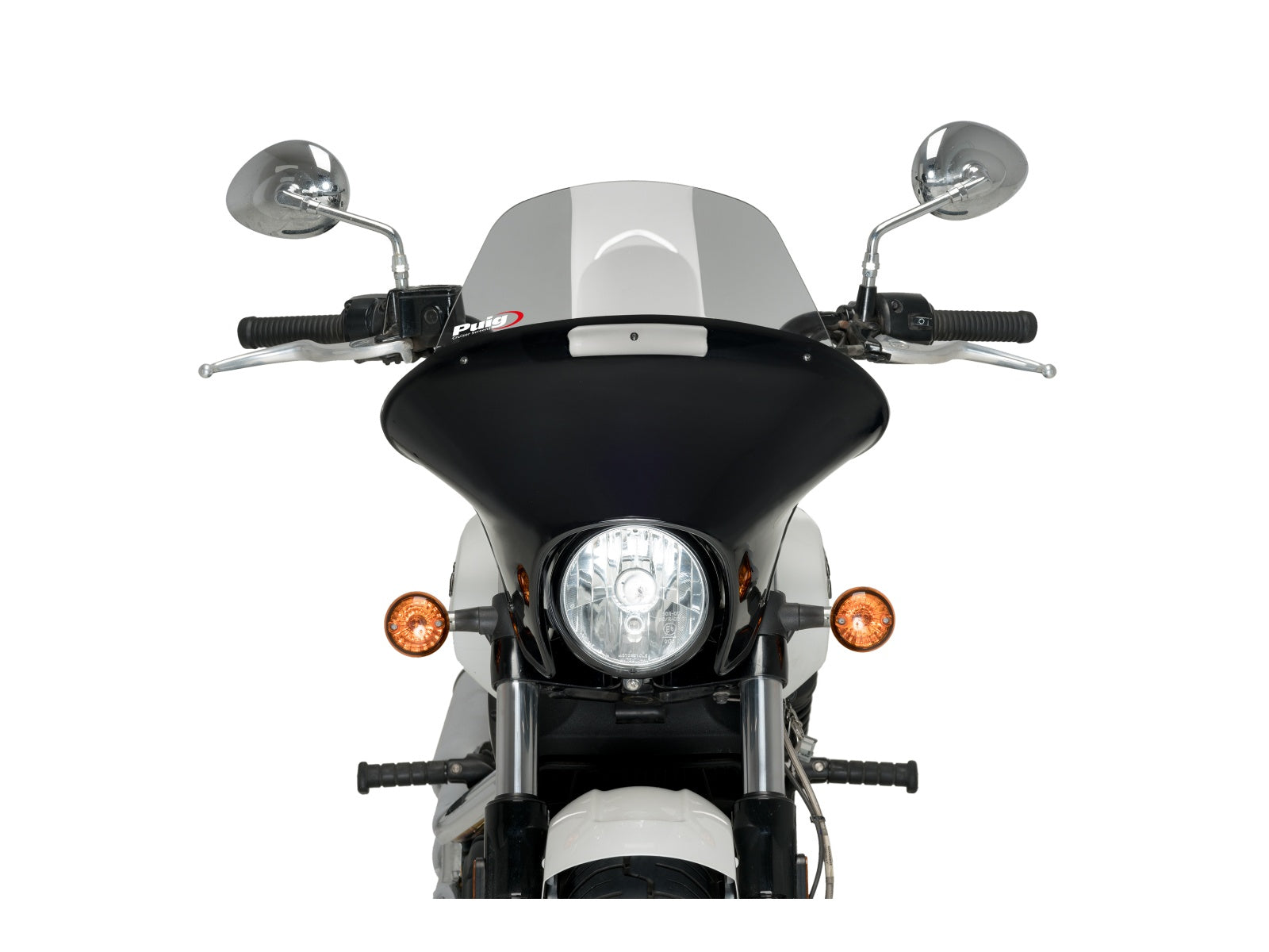 Puig Batwing Touring Screen In Clear for Indian Scout (15-25)