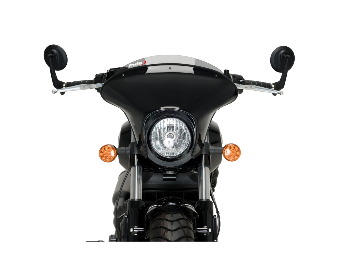 Puig Batwing Sport Screen In Clear for Indian Scout Bobber (18-25)
