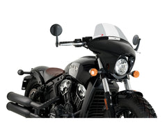 Puig Batwing Touring Screen In Clear for Indian Scout Bobber (18-25)