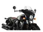 Puig Batwing Touring Screen In Clear for Indian Scout Bobber (18-25)