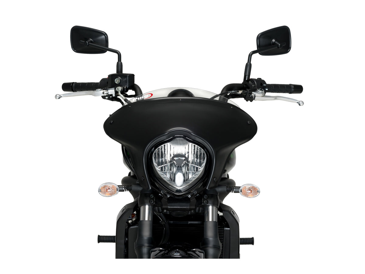 Puig Batwing Sport Screen In Clear for Kawasaki Vulcan 650 S (15-25)