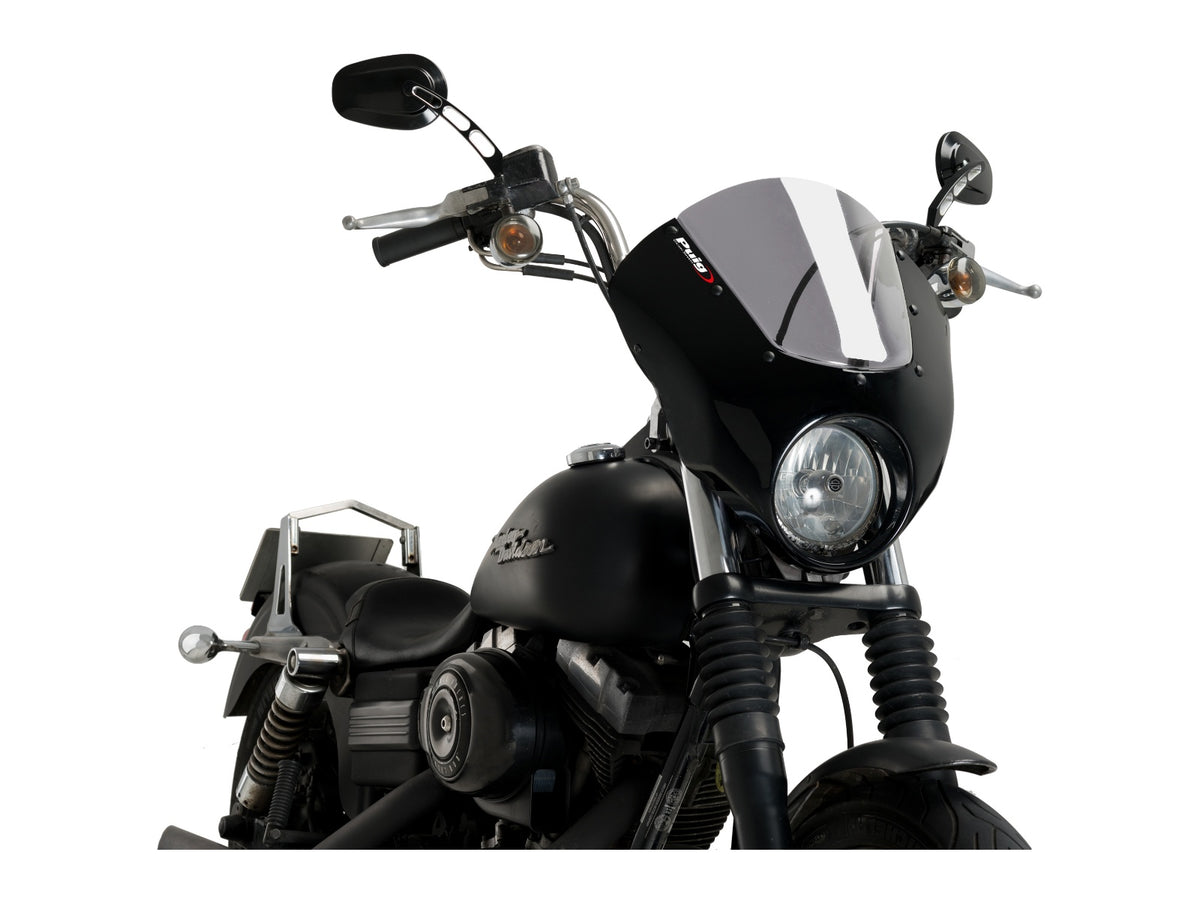 Puig Dark Night Screen for Harley Davidson Dyna Street Bob FXDB (06-17)