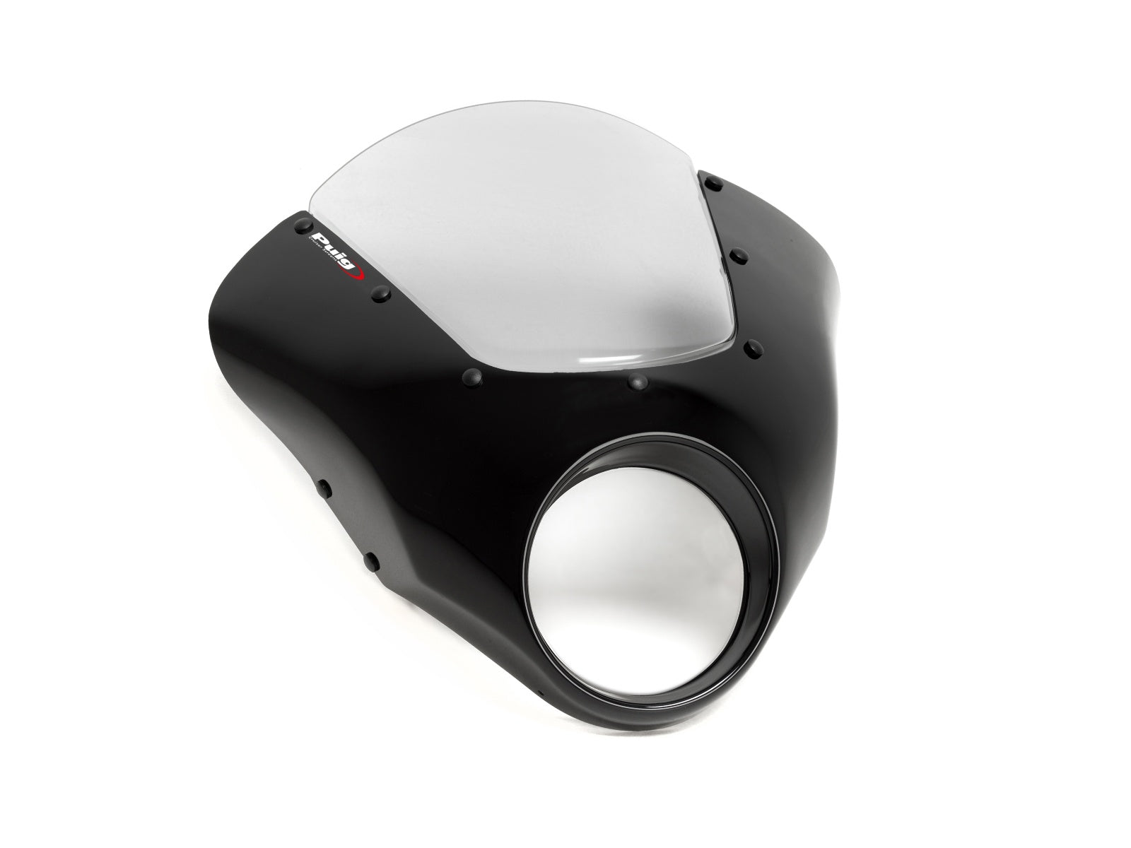 Puig Dark Night Screen In Light Smoke for Harley Davidson Dyna Street Bob FXDB (06-17)