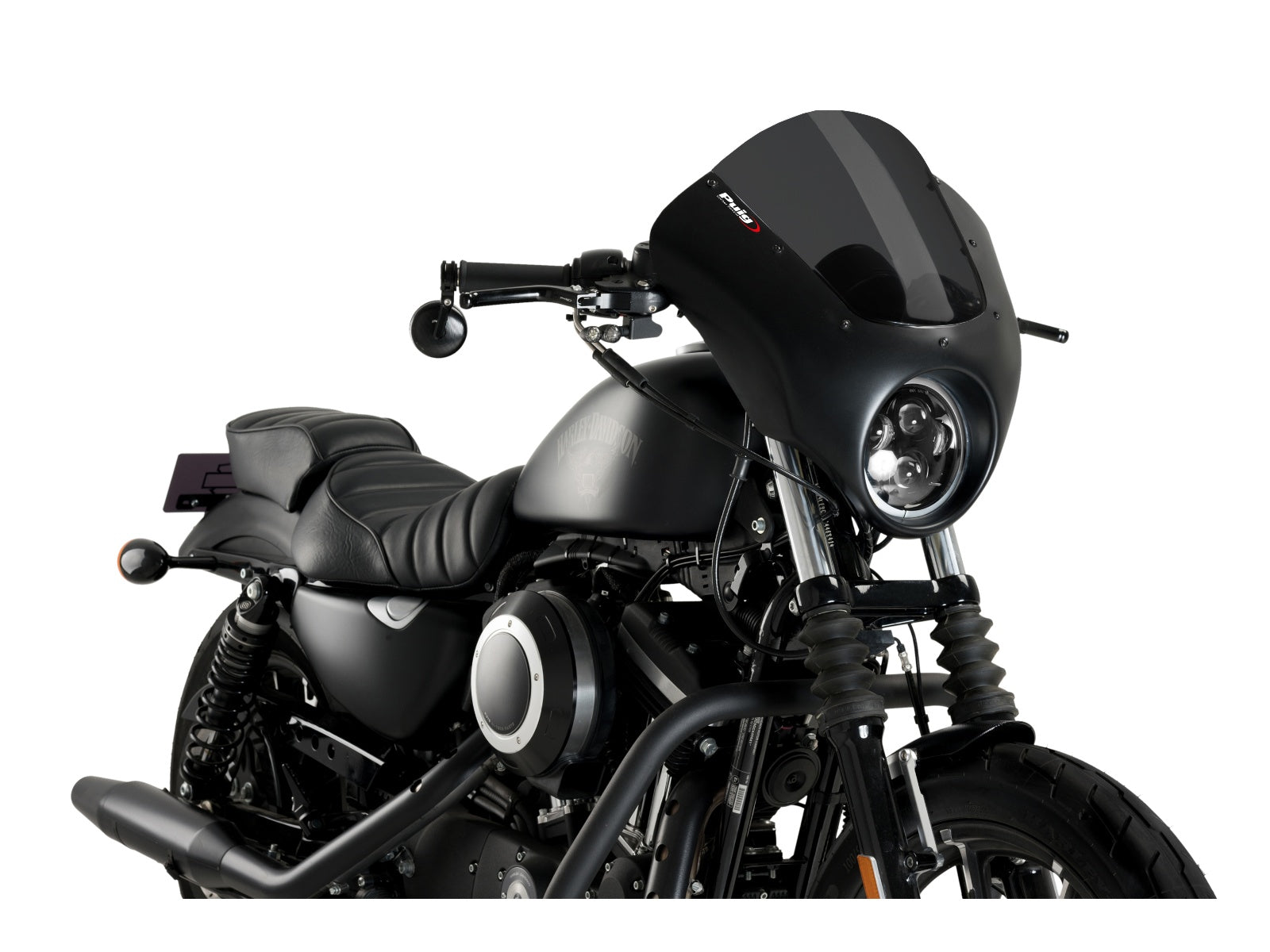 Puig Dark Night Screen for Harley Davidson Sportster (09-22)