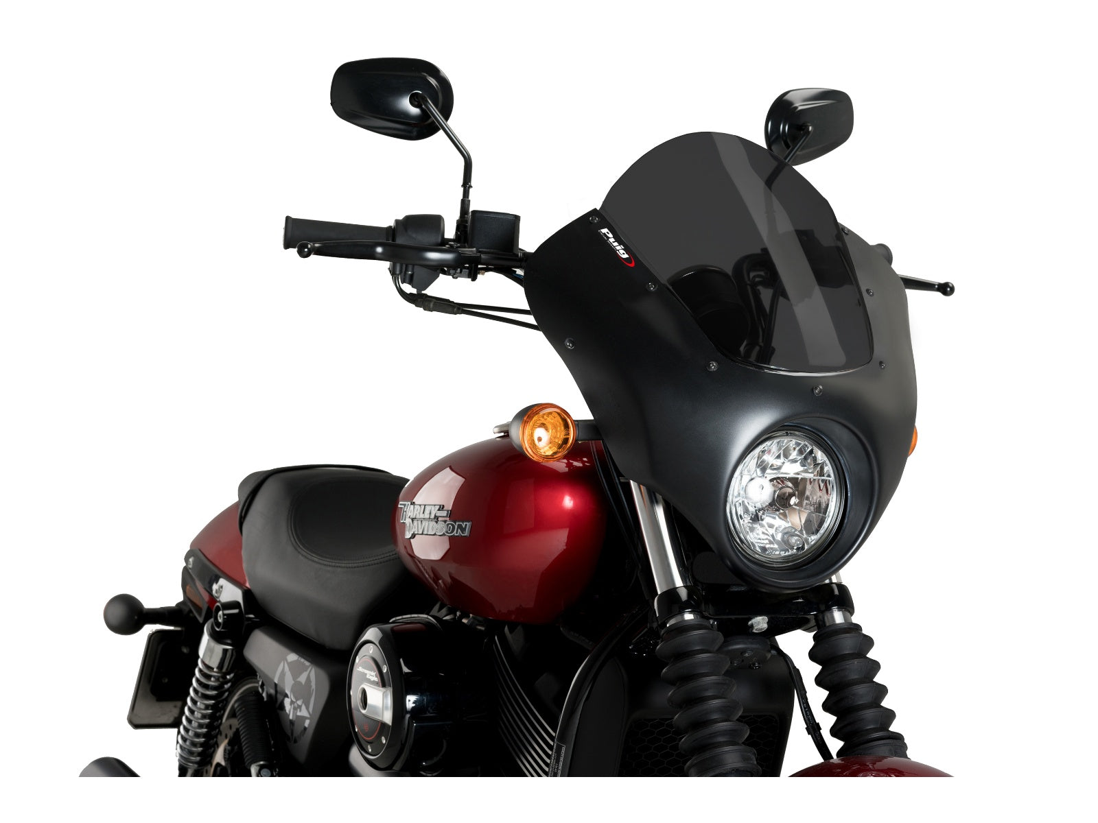 Puig Dark Night Screen for Harley Davidson Street 750 (15-21)
