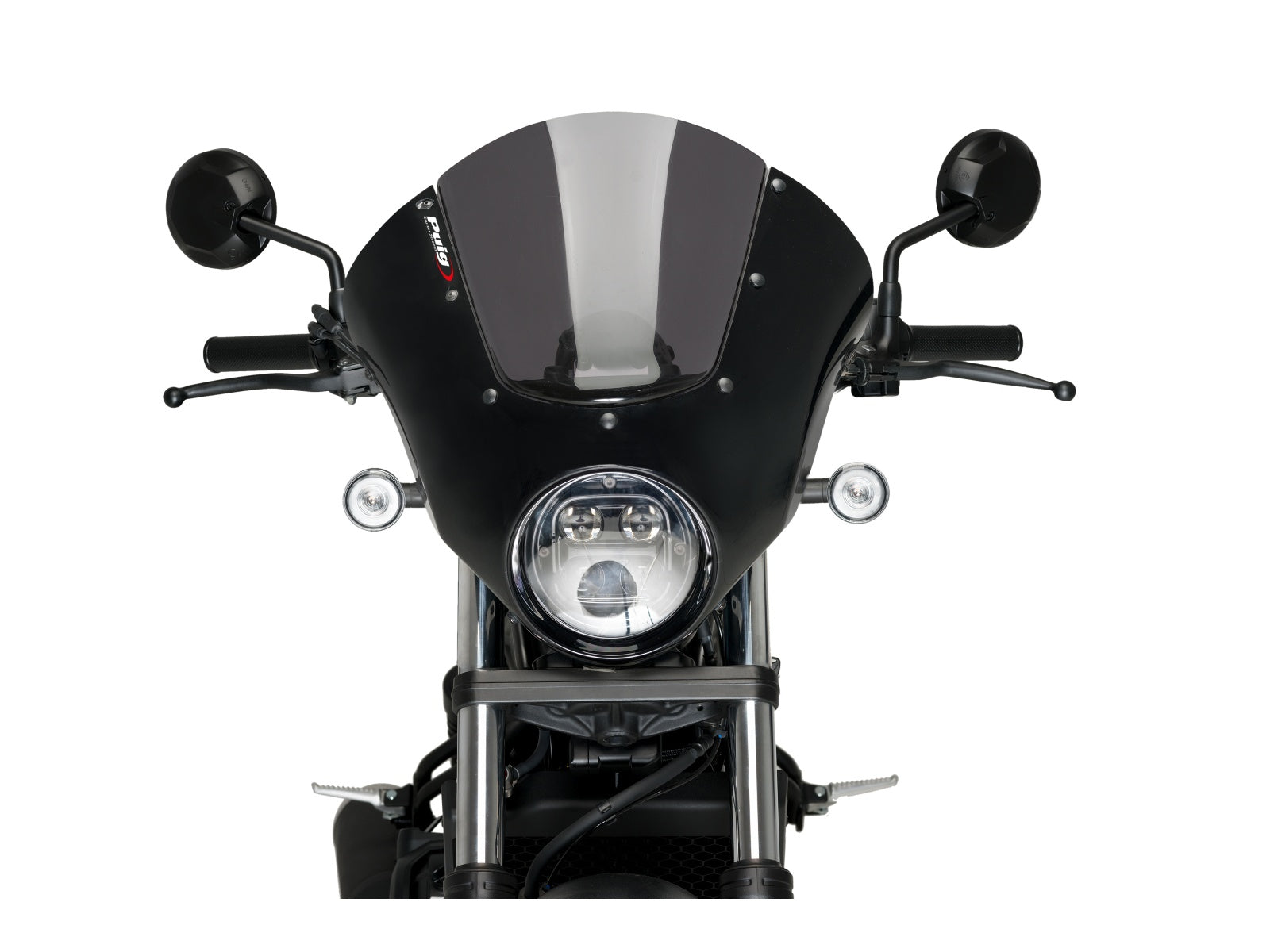 Puig Dark Night Screen In Light Smoke for Honda CMX500 Rebel SE (20-25)