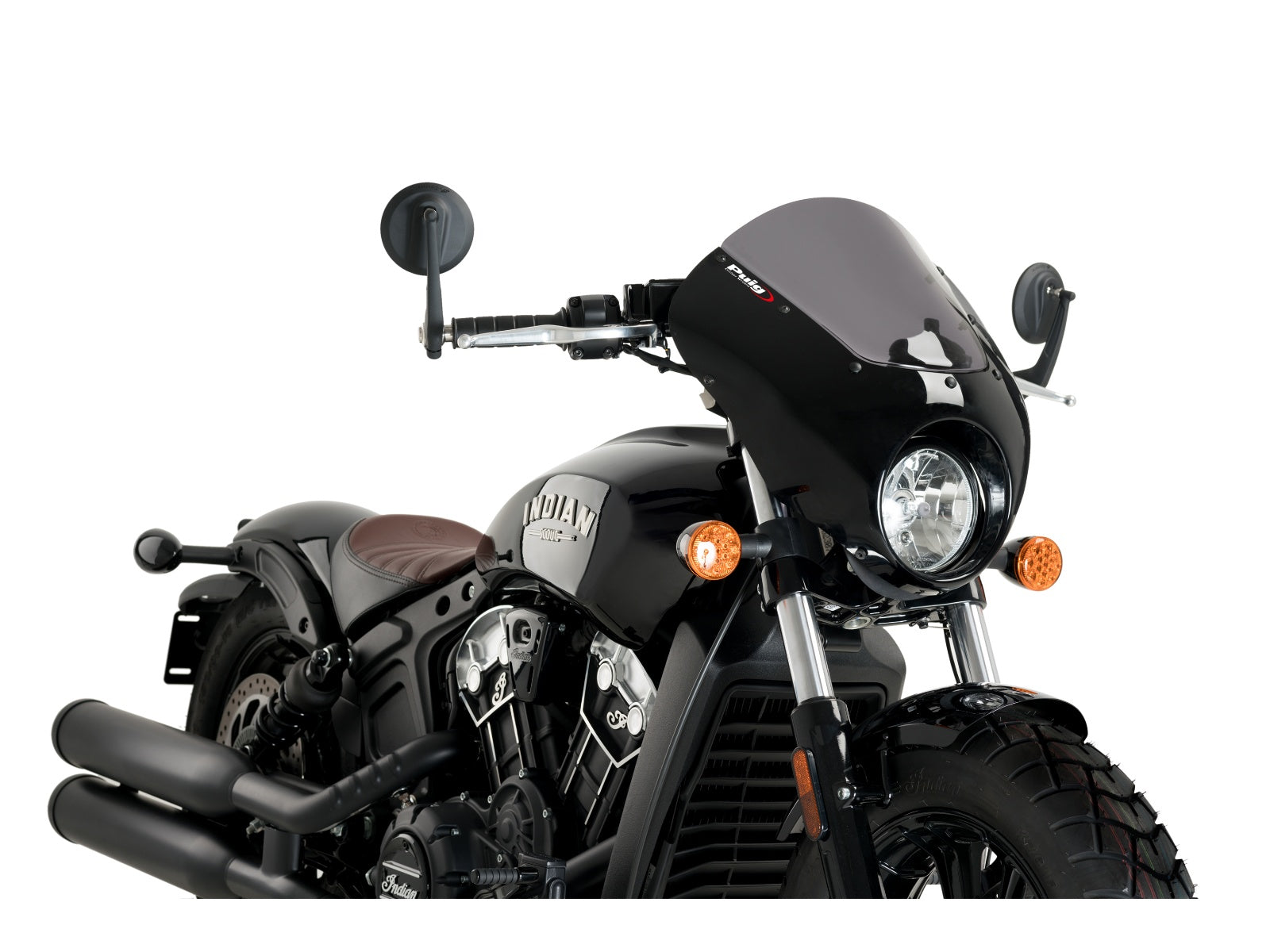 Puig Dark Night Screen for Indian Scout Bobber (18-25)
