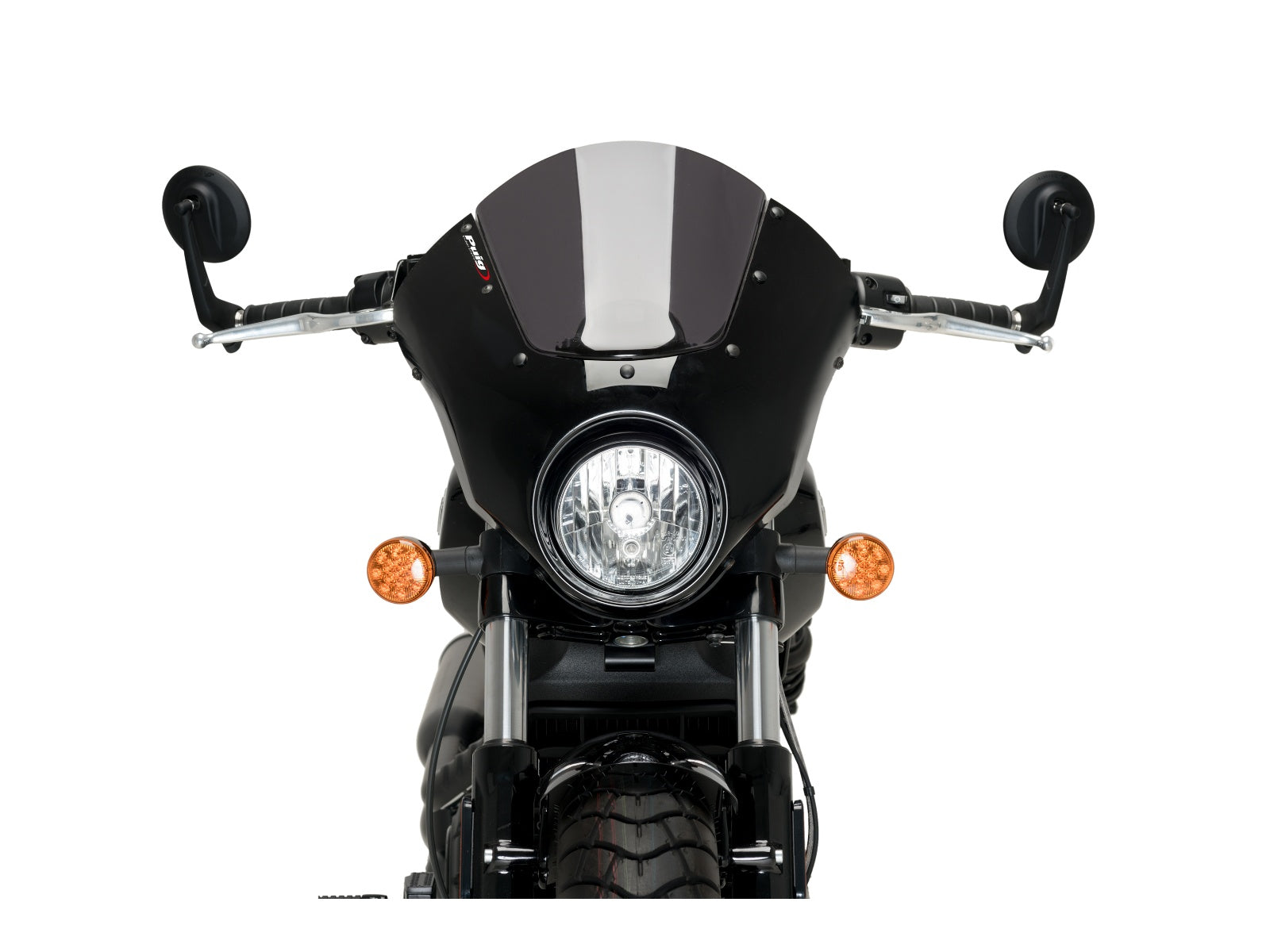Puig Dark Night Screen In Light Smoke for Indian Scout Bobber (18-25)