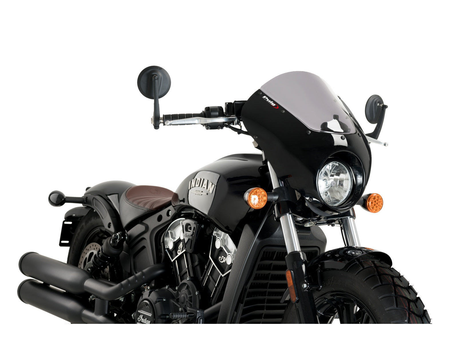 Puig Dark Night Screen for Indian Scout Bobber (18-25)