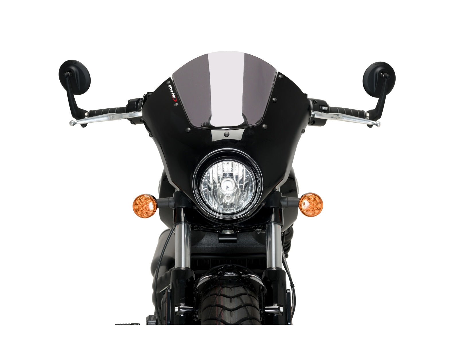 Puig Dark Night Screen In Light Smoke for Indian Scout Bobber (18-25)