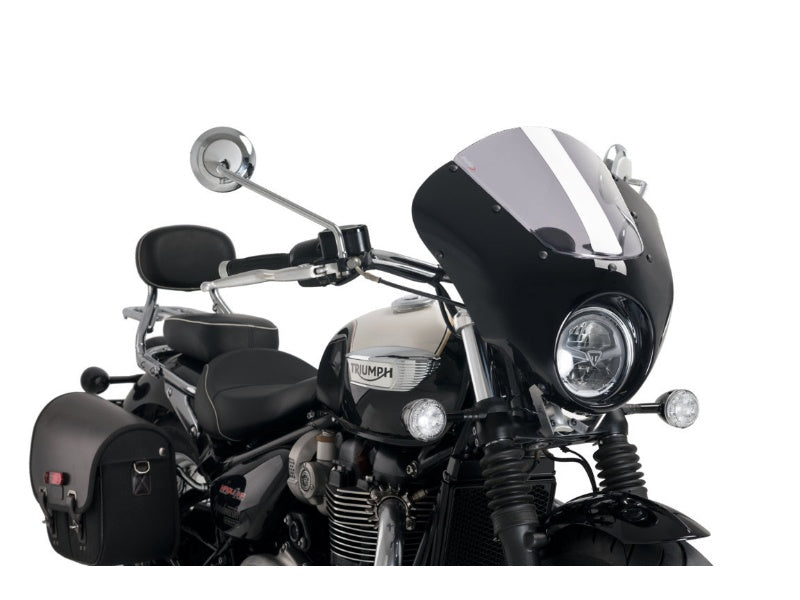 Puig Dark Night Screen In Light Smoke for Triumph Bonneville Speedmaster (18-25)