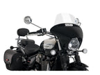 Puig Batwing Touring Screen In Clear for Triumph Bonneville Speedmaster (18-25)