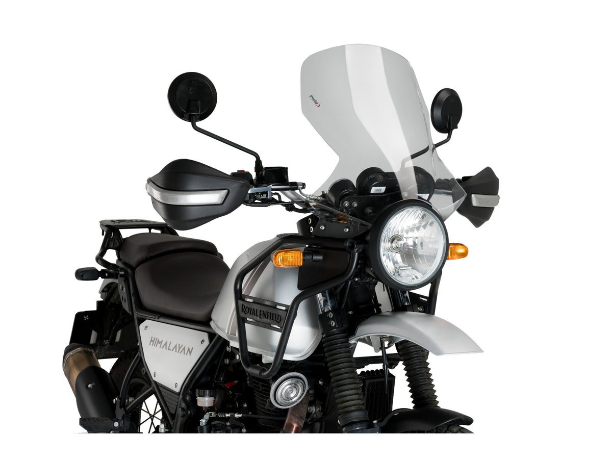 Puig Touring Screen In Clear for Royal Enfield Himalayan 410 (21-23) Main image