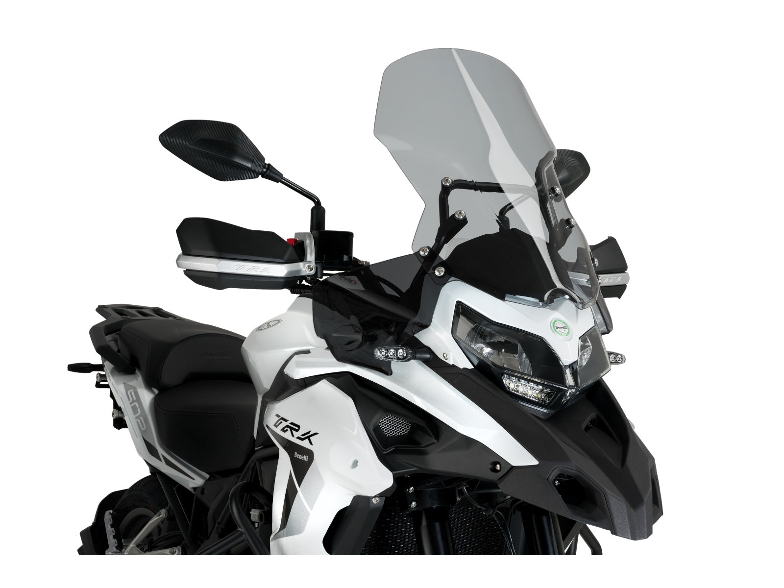 Puig Front Wind Deflectors In Clear for Benelli TRK 502 X (18-25)