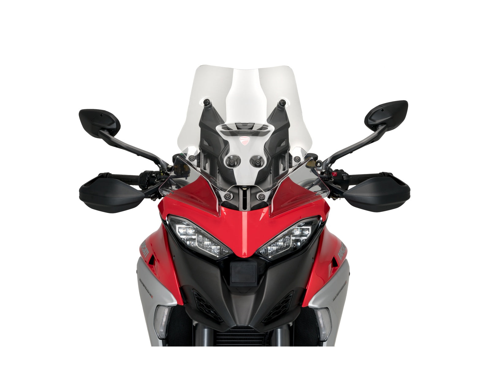 Puig Front Wind Deflectors In Clear for Ducati Multistrada 1200 V4 S (21-25)