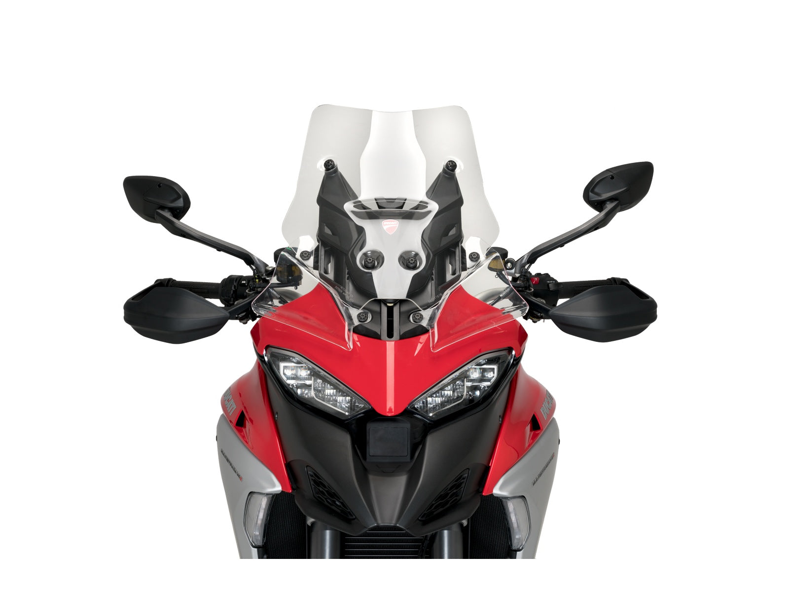 Puig Front Wind Deflectors In Clear for Ducati Multistrada 1200 V4 S Sport (21-24)