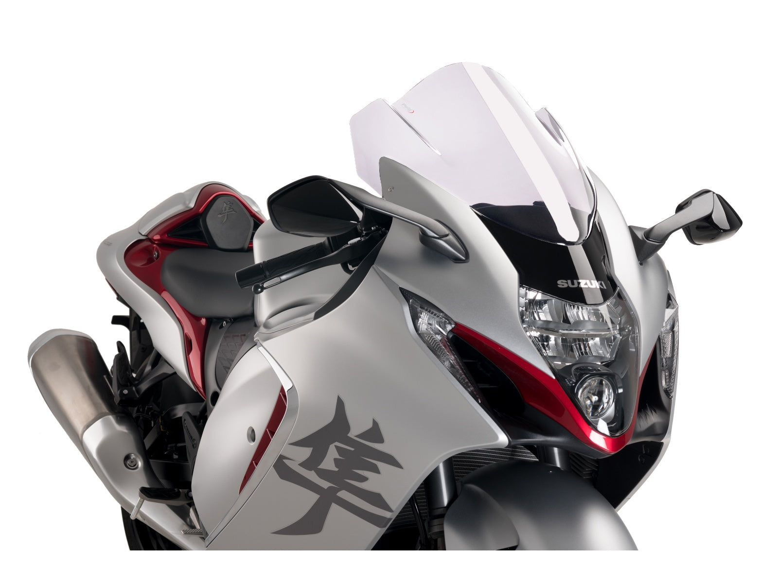 Puig Z-Racing Screen In Clear for Suzuki GSX R 1300 Hayabusa (21-25)