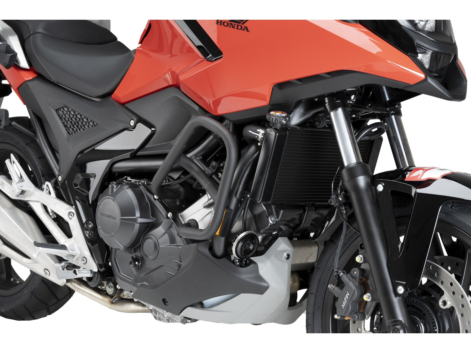 Puig Engine Guard In Black for Honda NC750 DCT (21-25)