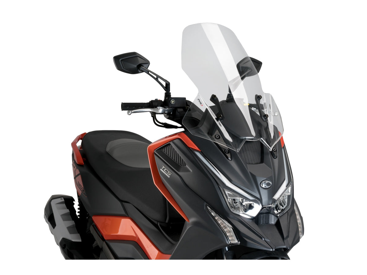 Puig V-Tech Line Touring Screen In Clear for Kymco DTX 350 I ABS (23)